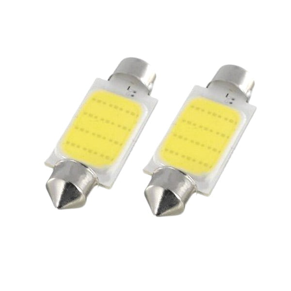 LED Auto COB, Soclu Feston 36mm, Lumina Alba, Set 2 Buc