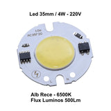 Modul Led Cob 35MM , Putere 4W - 220V