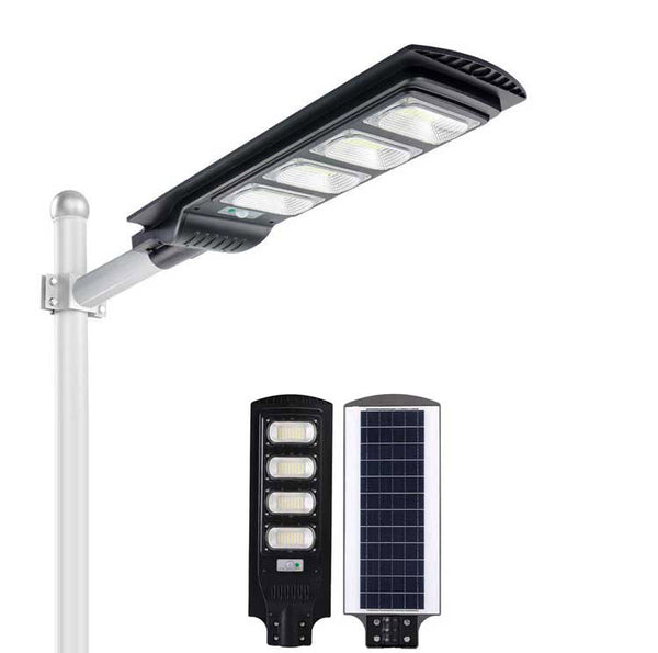 Lampa Solara Led Stradala, Kit montaj complet, putere 200W, ElectroAZ