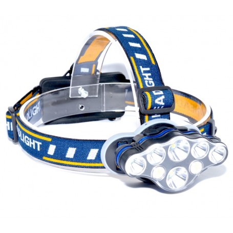Lanterna Frontala 8 Led-uri si 8 Faze