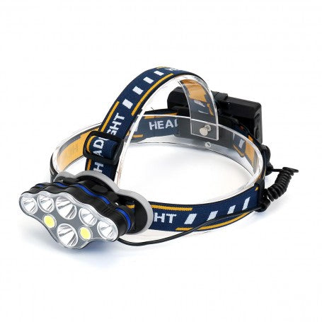 Lanterna Frontala 8 Led-uri si 8 Faze