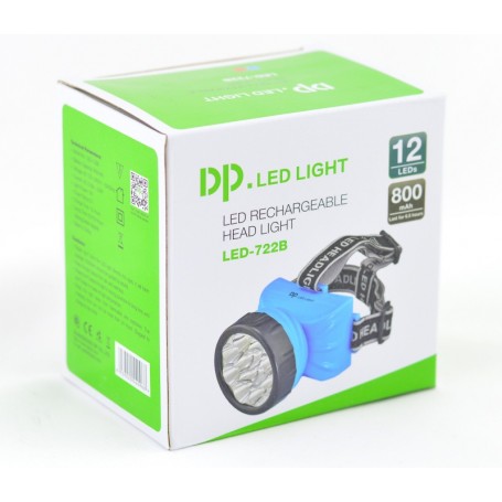 Lanterna Frontala cu Acumulator 12 Led-uri