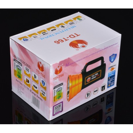 Lanterna Laser Led 500W+12 Led-uri T4