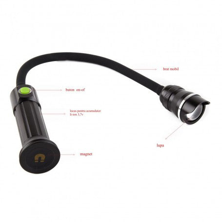 Lanterna de Lucru Magnetica Acumulator