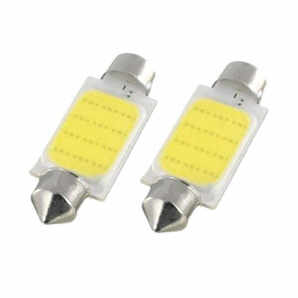 LED Auto COB, Soclu Feston 41mm, Lumina Alba, Set 2 Buc