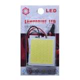 LED Auto COB Plafoniera, 48 Led, Lumina Alb-Rece, Adaptor Feston/T10, 8W