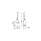 Limitator de Cursa cu Arc Metalic CSA-081