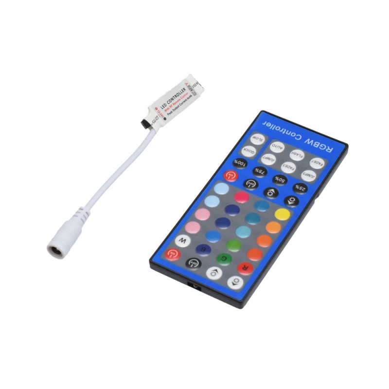 Mini Controller Led RGBW + Telecomanda IR 40 Taste