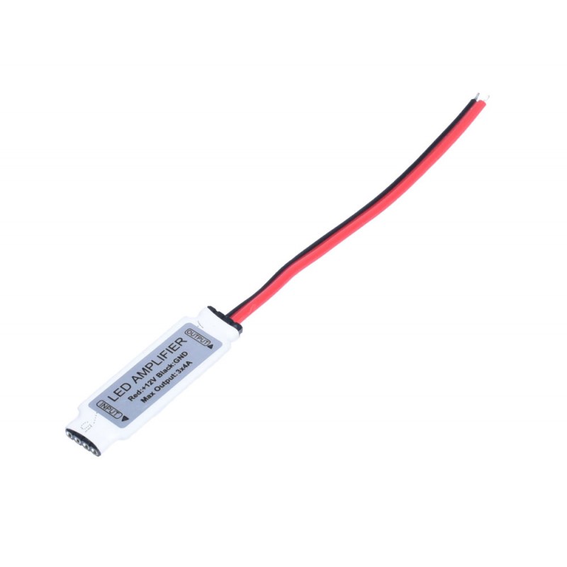 Mini-Amplificator LED RGB 12V cu Fire