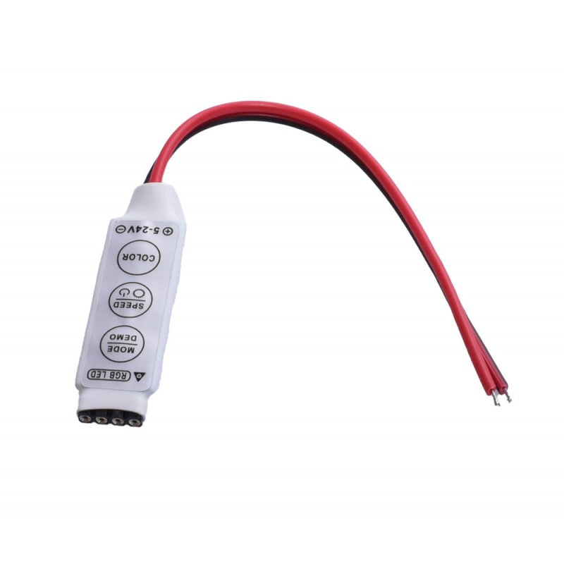Mini-Controler Banda Led RGB, Fire