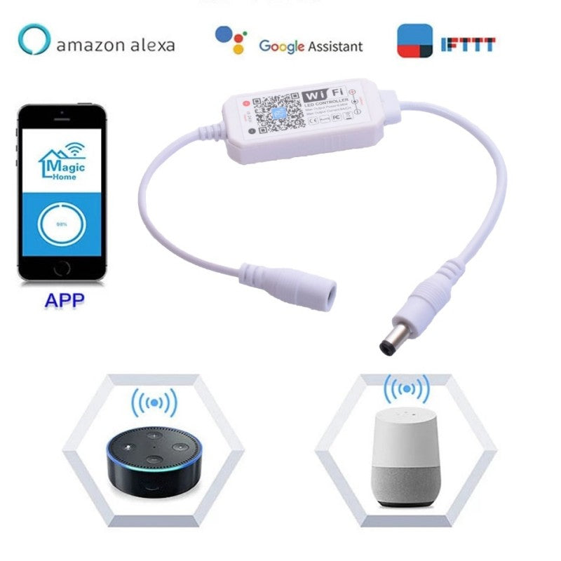 Mini-controler LED Monocolor cu Wi-Fi