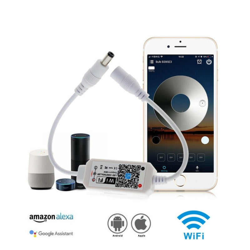 Mini-controler LED Monocolor cu Wi-Fi
