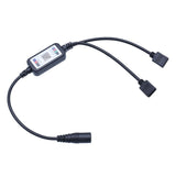 Mini-controler LED RGB 24 Taste, 2 Ieșiri și Magic Smart,144W