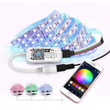 Mini-controler LED RGB cu Wi-Fi 5-24V