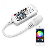 Mini-controler LED RGB cu Wi-Fi 5-24V
