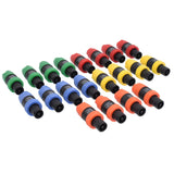 Set 20 x Mufa Audio Speakon Tata 4 Pini, Diverse Culori