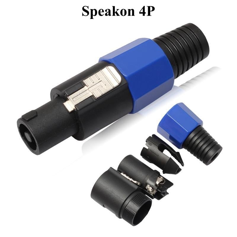 Mufa Difuzor Tip Speak-On Tata 4 Pini cu Cauciuc