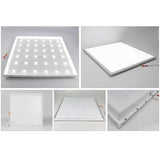 Set 10 x Panou Led 600x600mm, Putere 48W, Incastrat - ElectroAZ