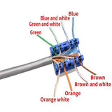 Priza TV + Internet RJ45, Cat6, Rama sticla securizata, Classlights, Negru