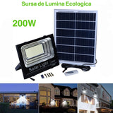 Proiector Solar Led 200W cu Telecomanda