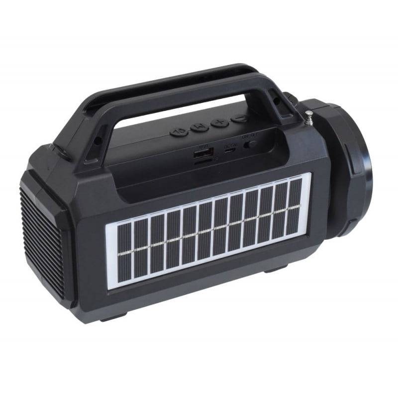 Radio FM cu Lanterna si Panou Solar SY-979