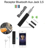 Receptor Audio Bluetooth Aux Jack 3,5 mm