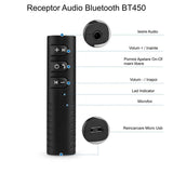 Receptor Audio Bluetooth Aux Jack 3,5 mm