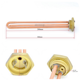 Rezistenta De Boiler 2000W Dreapta Cu FILET Q