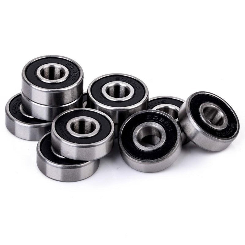 Set 10x Rulmenti Model 627 2RS, Otel cu carcasa plastic