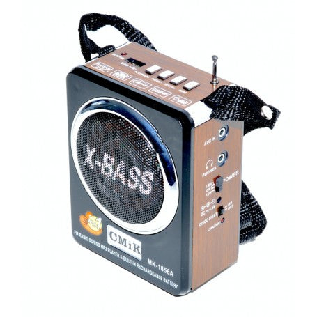 Radio FM, USB, AUX, Card SD, MK-1656