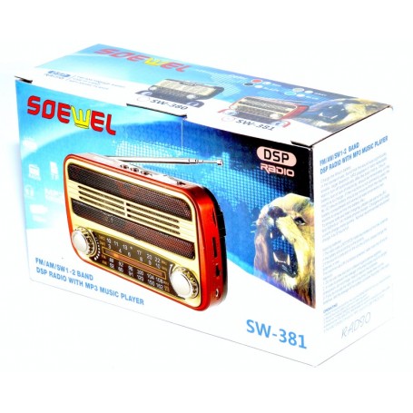 Radio MP3 cu USB si Card TF, MK-SW-381