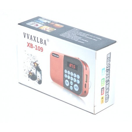 Radio Mini cu MP3, USB, Card Micro, MK-109