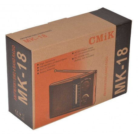 Radio Portabil, Port AUX, 220V, MK-18