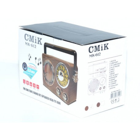Radio Portabil, USB si Card TF, MK-612