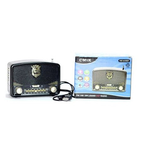 Radio Retro cu Bluetooth, USB, MK-619BT