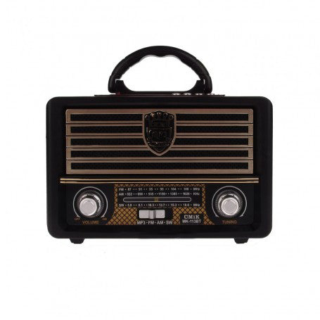 Radio cu Bluetooth, Model Retro, USB