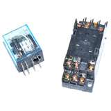 Releu 48V-DC, Electromagnetic, 11 Pini, Cu soclu