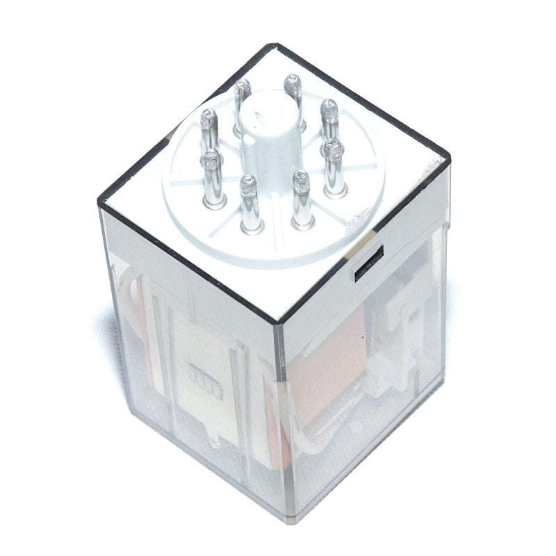 Releu Industrial 12V-DC / 8P, Cu Soclu, 8 Pini