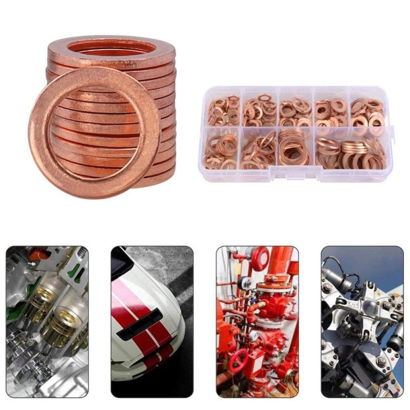 Saibe de Cupru ø6, ø8, ø9, ø10, ø12, ø14 - 100Buc/Set