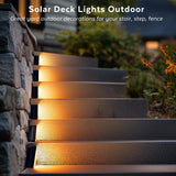 Set 6 Lampi Solare LED Triunghiulare, Lumina Alba, Exterior, Protectie IP65