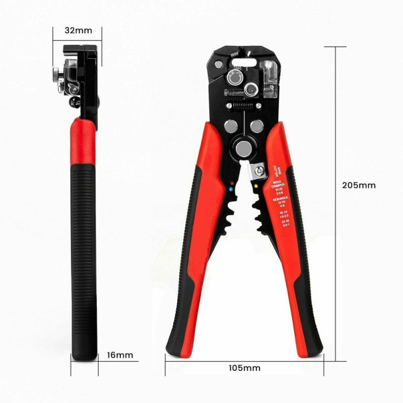 Set Cleste 3 in 1 Dezizolat-Sertizat-Taiat cu 200/Pcs Papuci - 1807