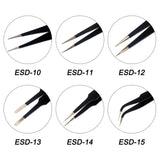 Set Pensete Fine Antistatic ESD 6Buc