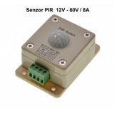 Senzor PIR 12V-60V / 8A cu Raza de 140˚