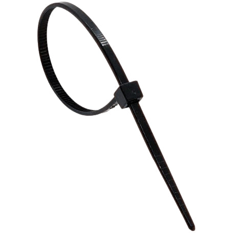 Set 50 x Colier Plastic 9mm x 1200mm Negru