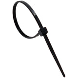 Set 50 x Colier Plastic 9mm x 1200mm Negru