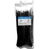 Set 50 x Colier Plastic 9mm x 1200mm Negru