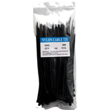 Set 100 x Colier Plastic 2,5mm x 100mm Negru