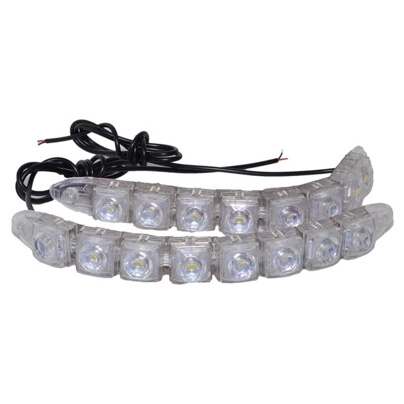 Set Lumini Auto Led DRL, Flexibile, Universale, 2 X 18 , 12V - 18W