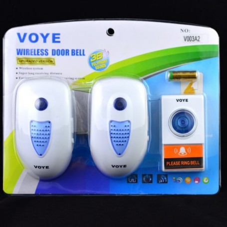 Sonerie Wireless Dubla 150m/220V Voye