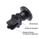 Suport Auto de Telefon cu Magnet pentru grila